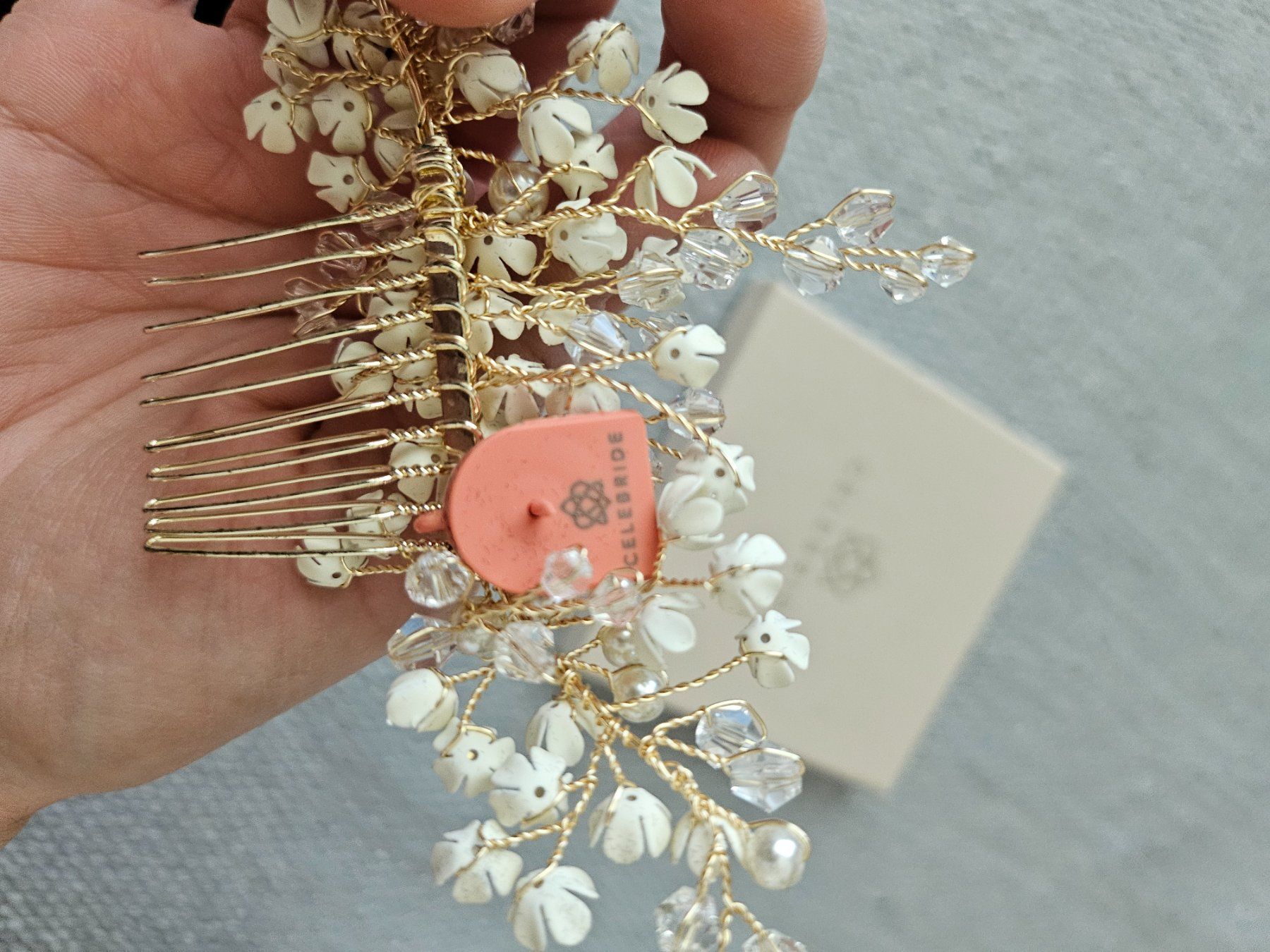Accessori per capelli: Hairpin with flowers and beads – Nuovo e nell'imballaggio originale da Bassersdorf venduto da Sofia2112 2
