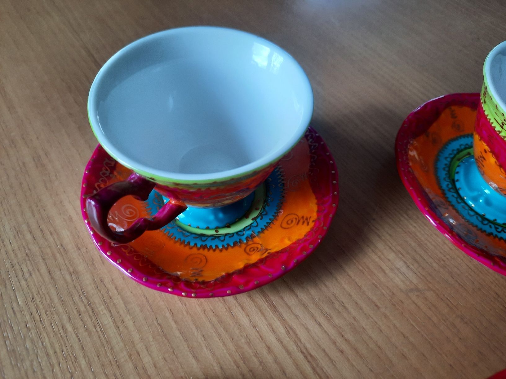 Set di piatti: Service à thé ou à café coloré – Usato da Delémont venduto da san_vkk9 3