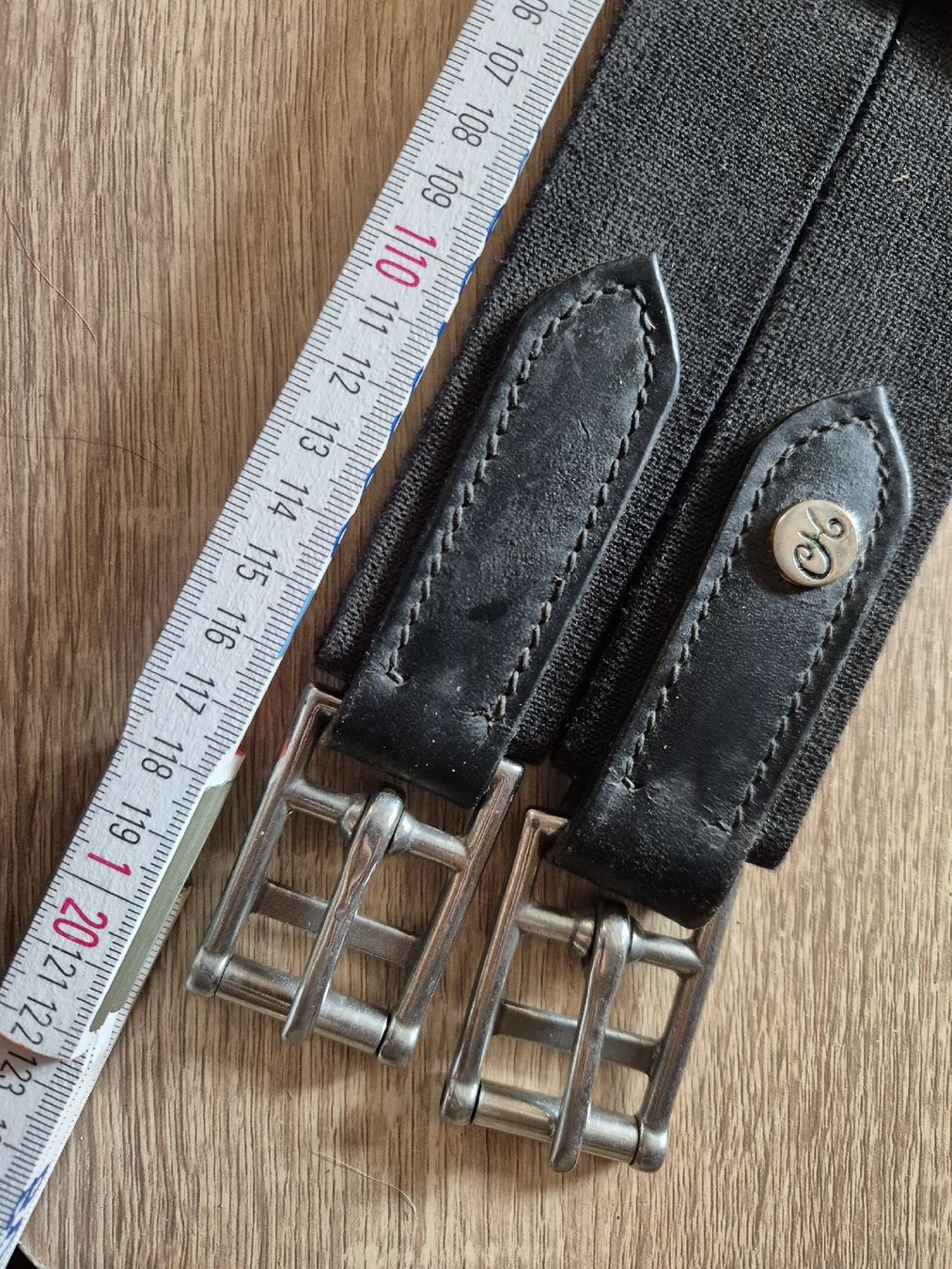 Briglie & Cavezze: Leder Sattelgurt 120cm – Usato da Meggen venduto da Orrinka20 3