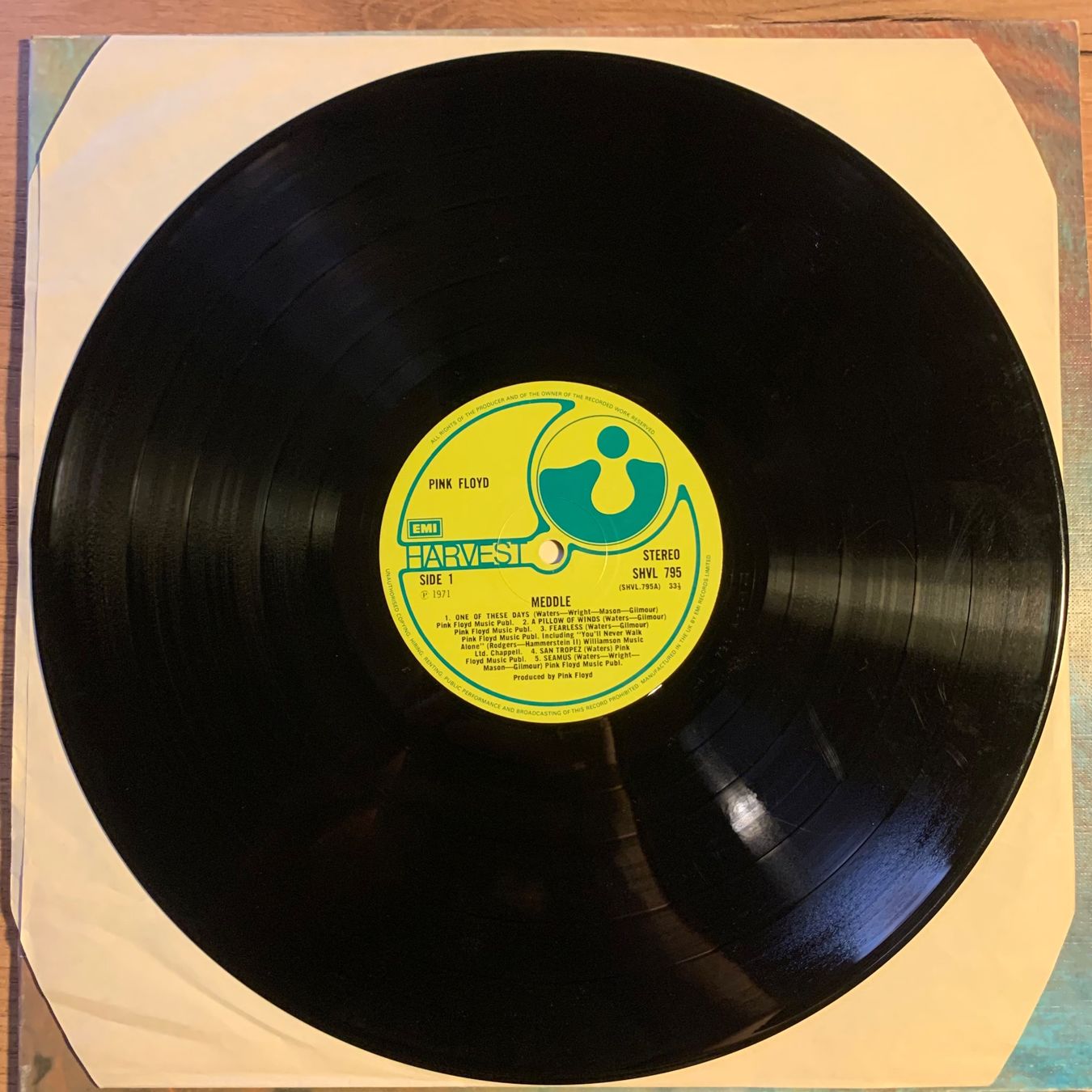 Vinyles: PINK FLOYD - MEDDLE...RE UK...VG+/VG+ – D'occasion à Gals par Diskopatshop 4