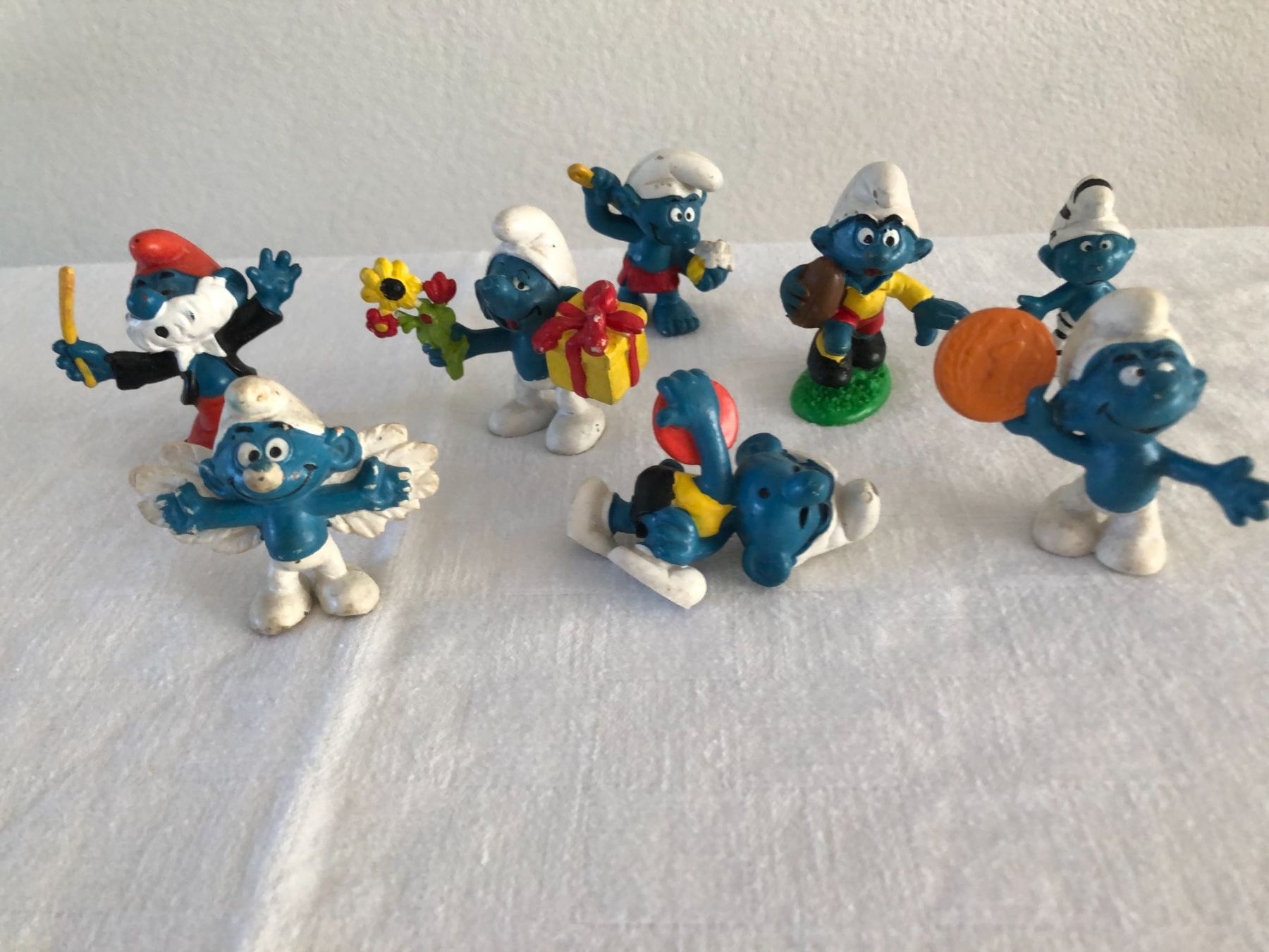 Statuette: 8 Schlümpfe aus Hausräumung – Usato da Freienstein venduto da ErnaS01 2