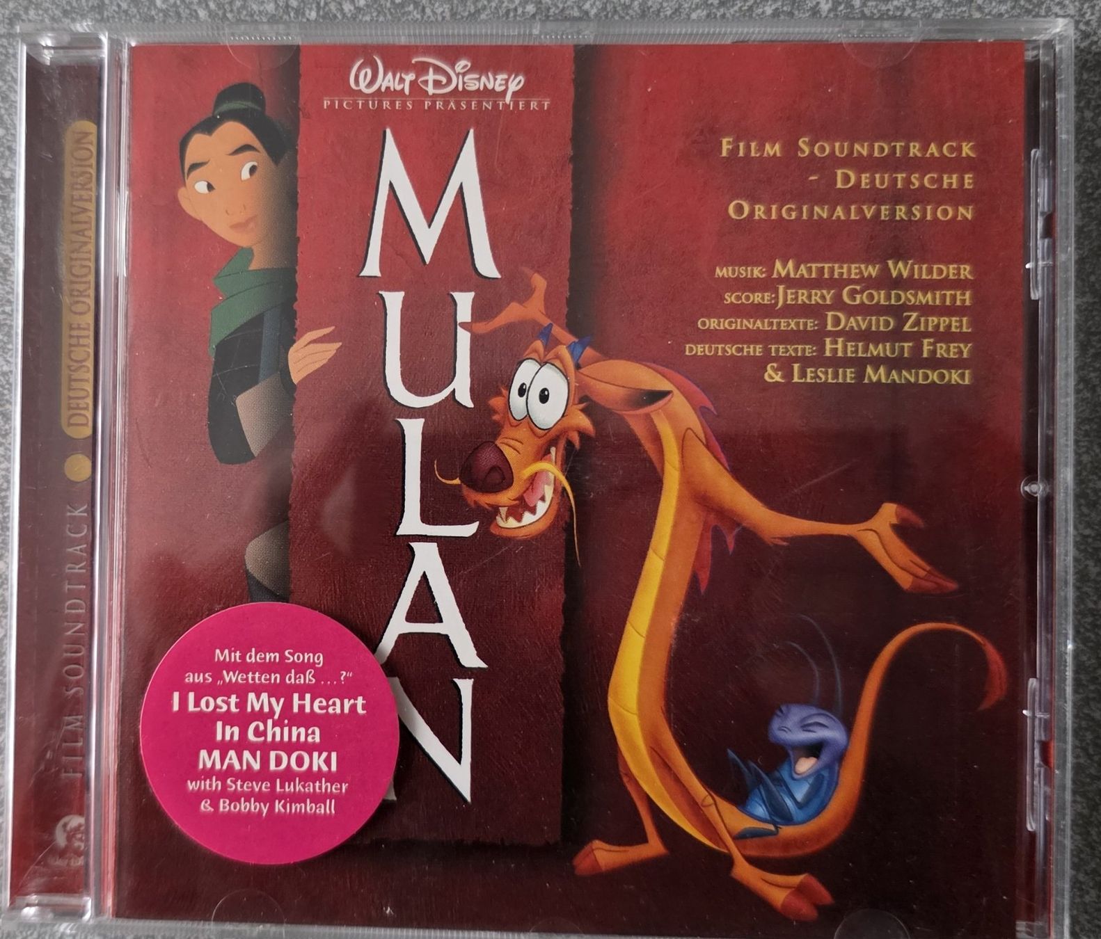 CDs: Mulan - Original Motion Picture Soundtrack CD – Gebraucht aus Oetwil am See von fineli2
