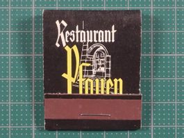 Biel, Bienne, Restaurant Pfauen, alte Zündhölzer, komplett