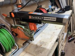 Scie circulaire radiale DeWalt powershop 125