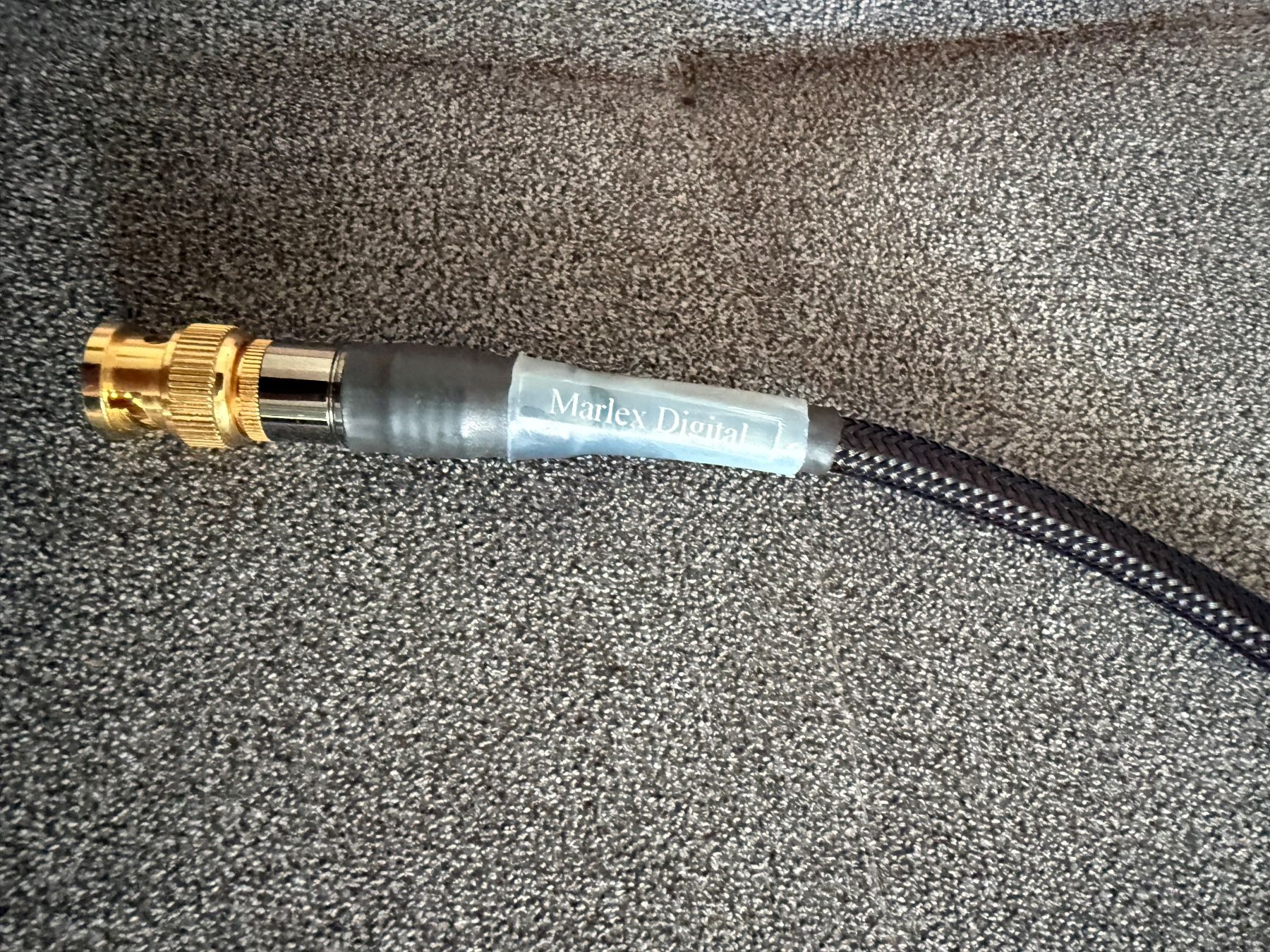 Kabel: Marlex Digital High End BNC Kabel 75 Ohm ca. 37cm – Gebraucht aus Schlieren von BT89 2