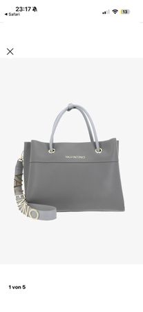 Valentino Tasche Grau fast neu