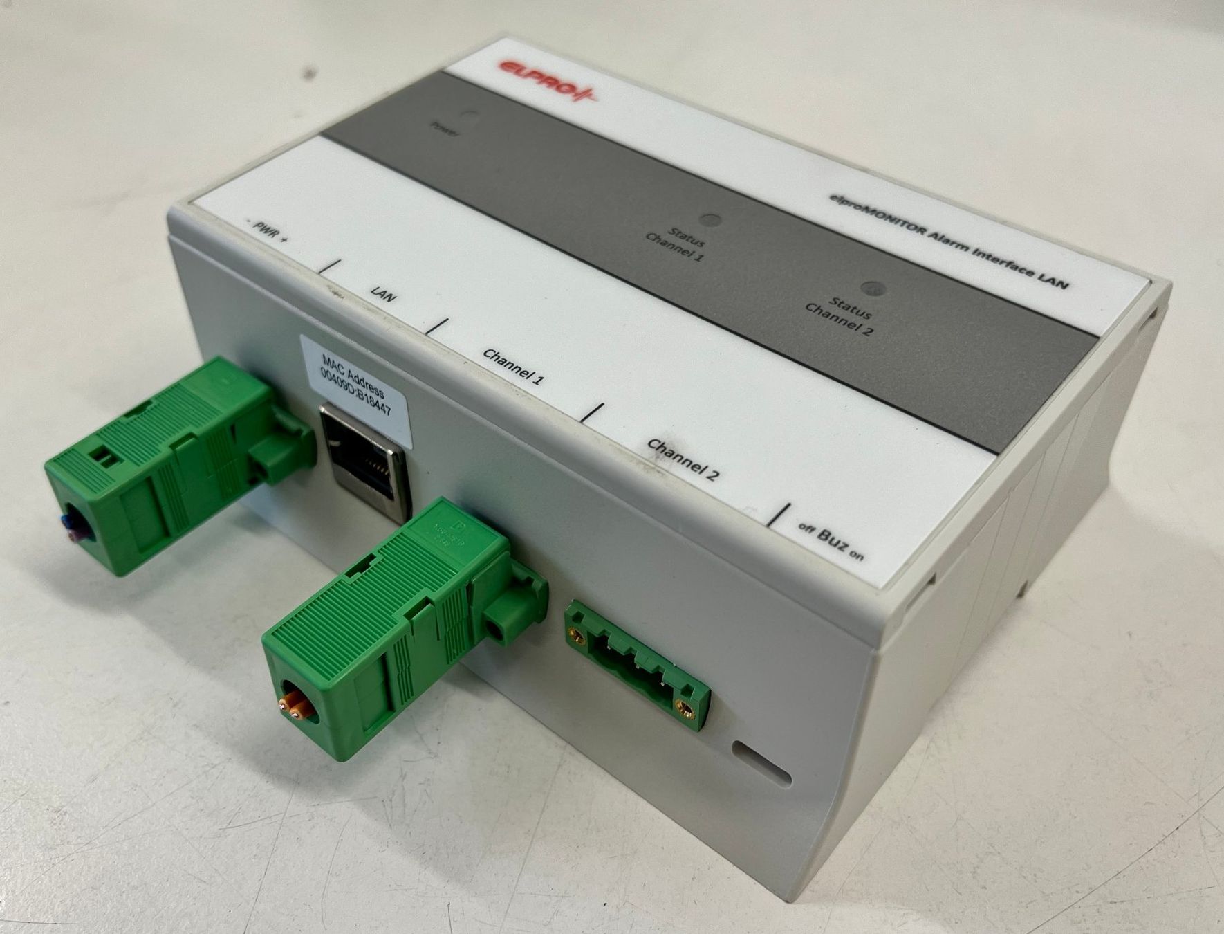 Accessori da laboratorio: elproMonitor Alarm Interface LAN – Usato da Niederdorf venduto da LeptonAG