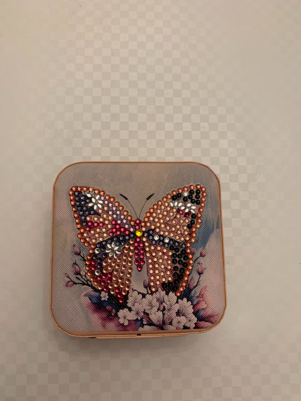Portagioie: Schmuckbox Klein mit Glitzersteinchen – Nuovo e nell'imballaggio originale da Niederwangen BE venduto da gerberso