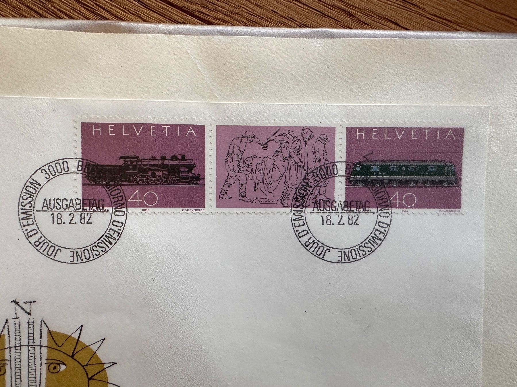 Tous les timbres: Briefmarken Gotthard Bahn – D'occasion à Schinznach-Dorf par KuefErer 1