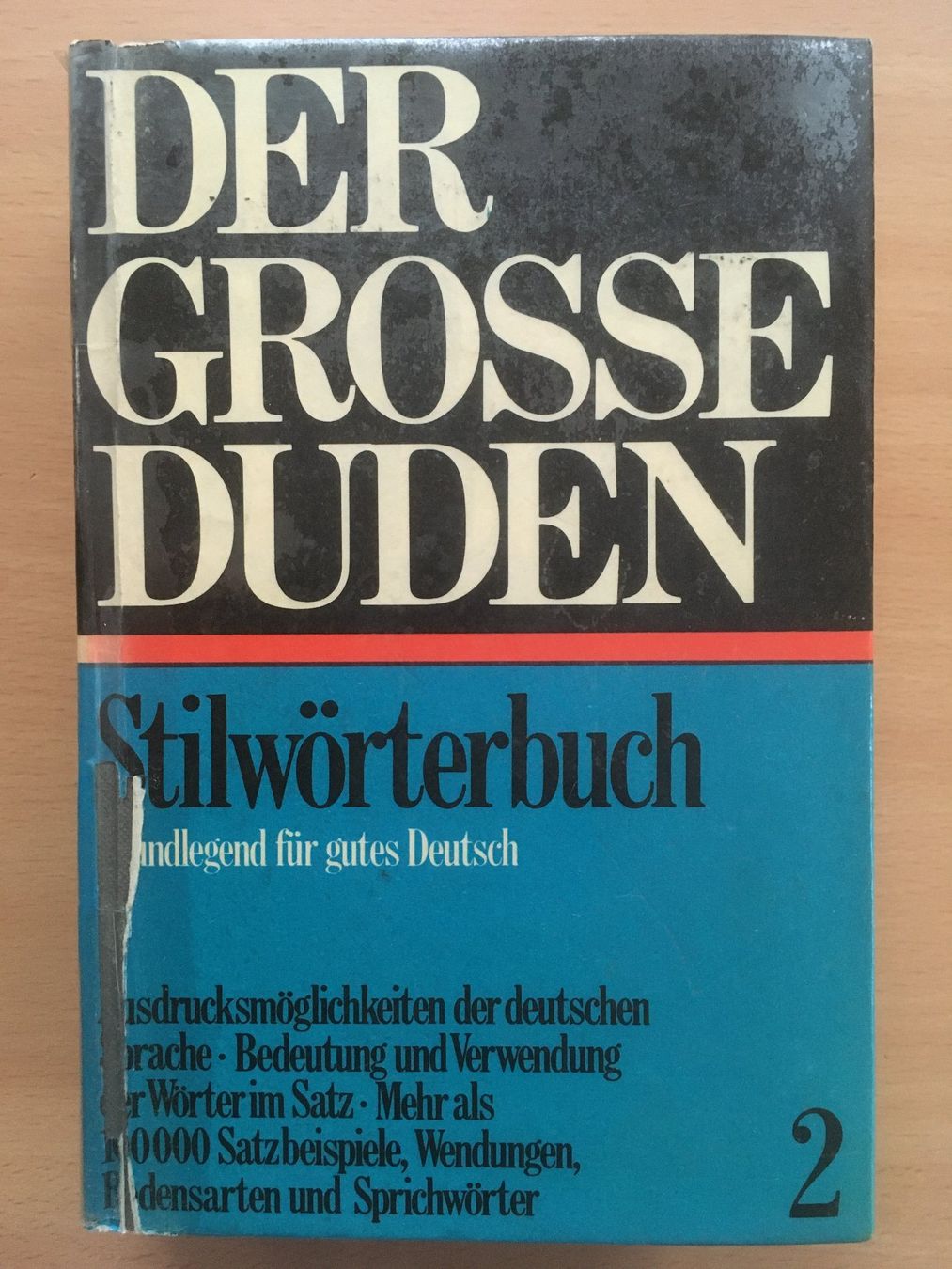 Bücher: Der grosse Duden 2 – Stilwörterbuch – Gebraucht aus Grenchen von Kogi7