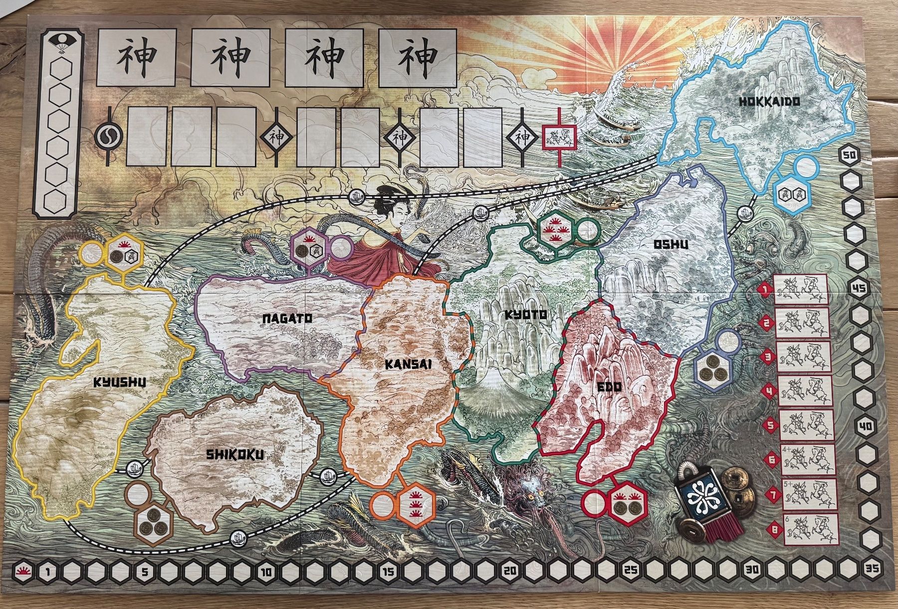 Spiele: Rising Sun (EN) – Gebraucht aus Glattpark(Opfikon) von DavidH05 3