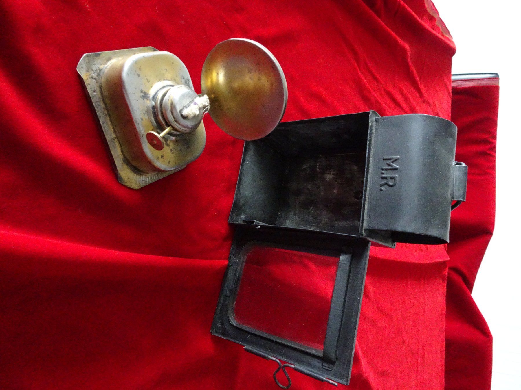 Lampade: antike schwarze Laterne mit Oelbrenner – Usato da Vitznau venduto da Mina60 3