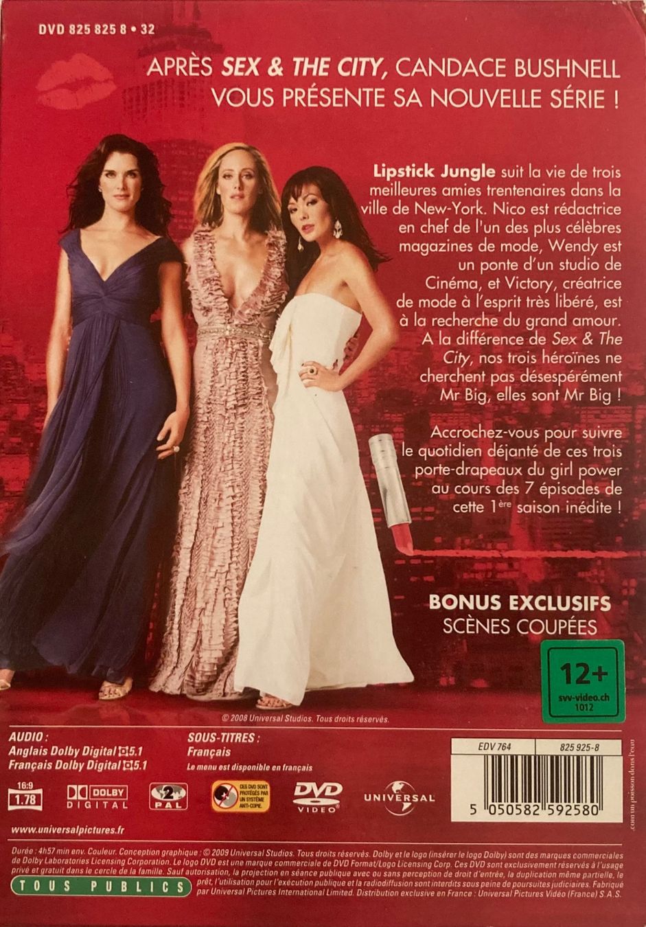 Tutti i DVDs: LIPSTICK JUNGLE (SAISON 1) – Usato da Poliez-Pittet venduto da Newtown-Records 1