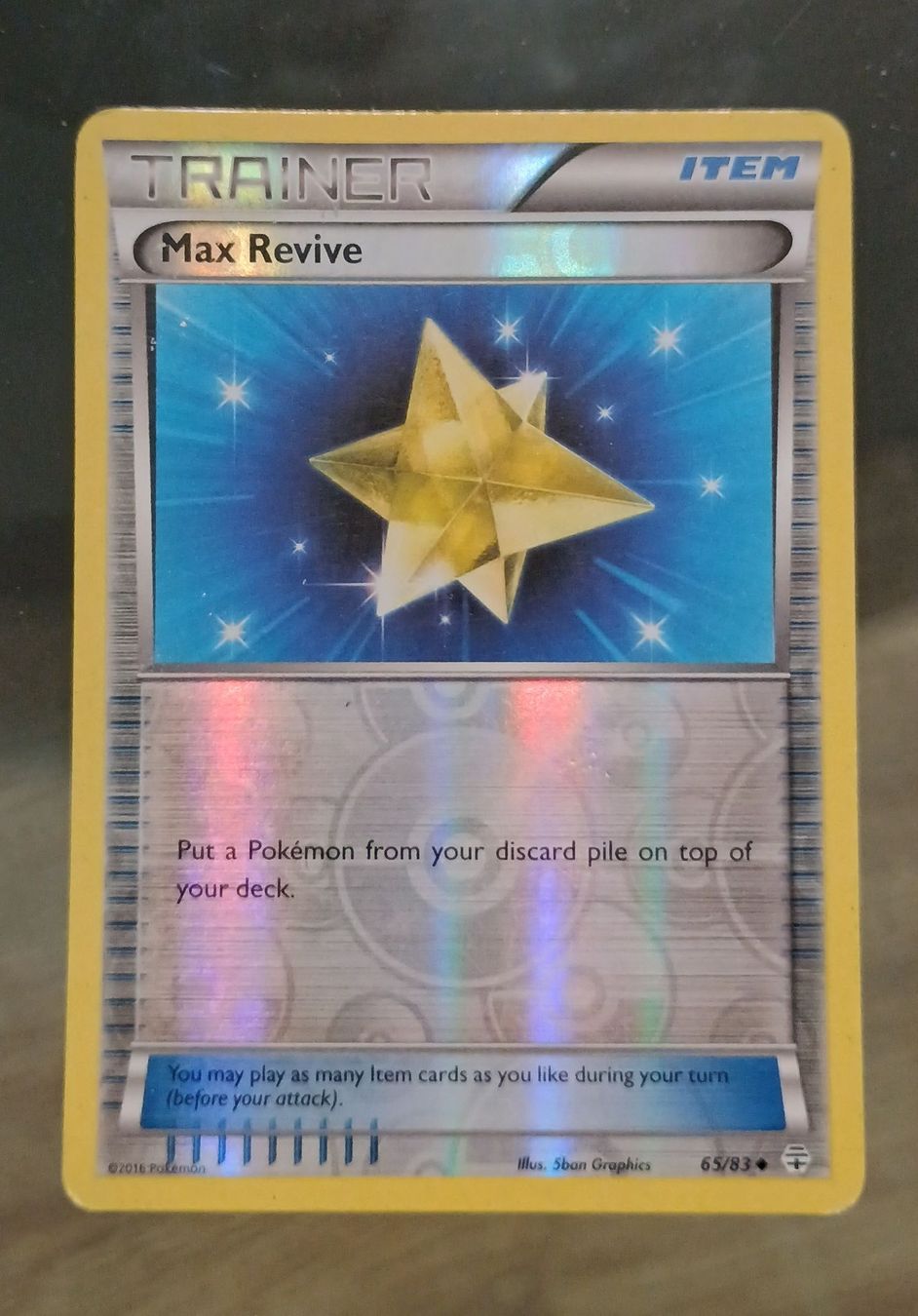 Pokémon Carte collezionabili: Pokemon Max Revive Trainer Card  – Usato da Murten venduto da Palli23