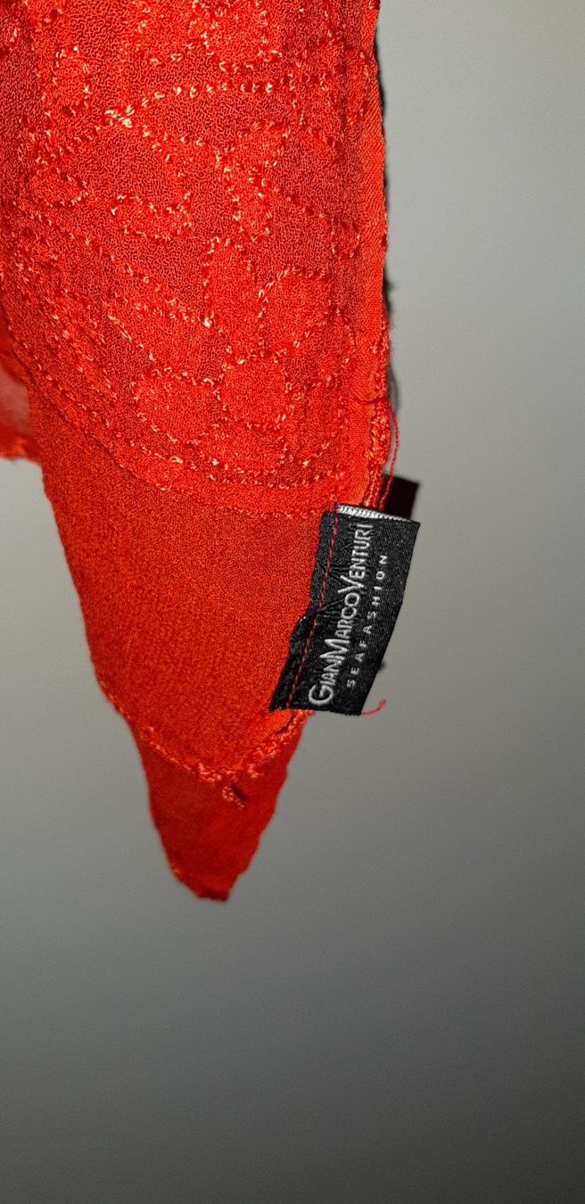 Foulard & Sciarpe: Leichte Schal, bestickt – Usato da Winterthur venduto da meci02 5