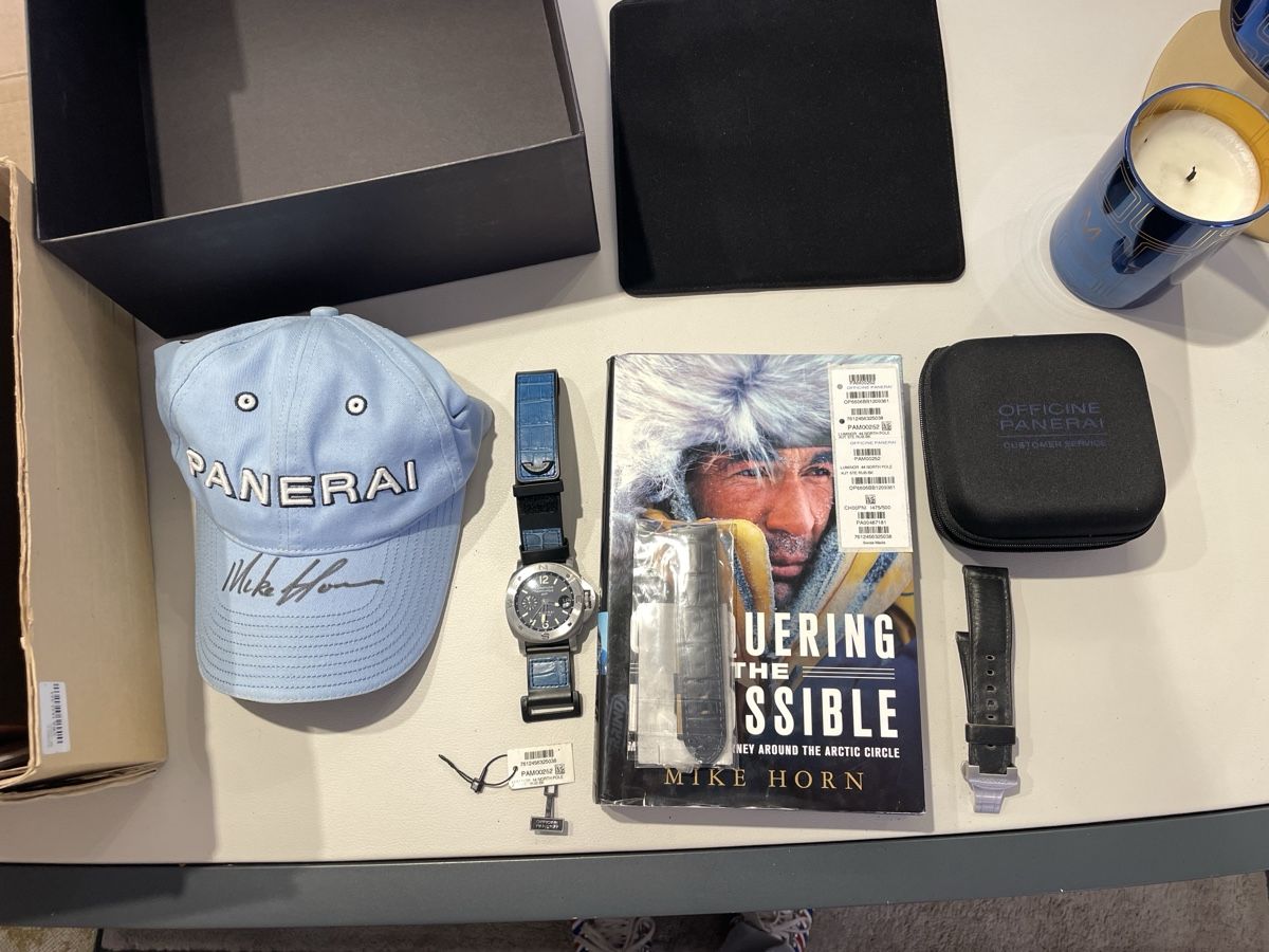 Panerai Orologi: PANERAI PAM 252 ARKTOS MIKE HORN – Usato da Crans-Montana venduto da Eddie75
