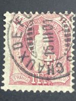 Znr 71Eb Vollst. Chaux de Fonds Succurs 15.III.01 Top Attest