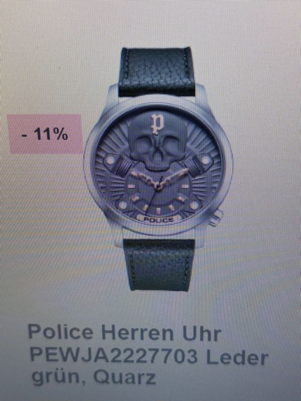 Police Orologi: Police Uhr – Nuovo e nell'imballaggio originale da Saland venduto da IT-Service-Gubler 2