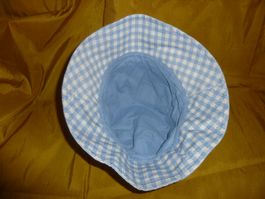 bob vichy à carreaux bleu pour femme