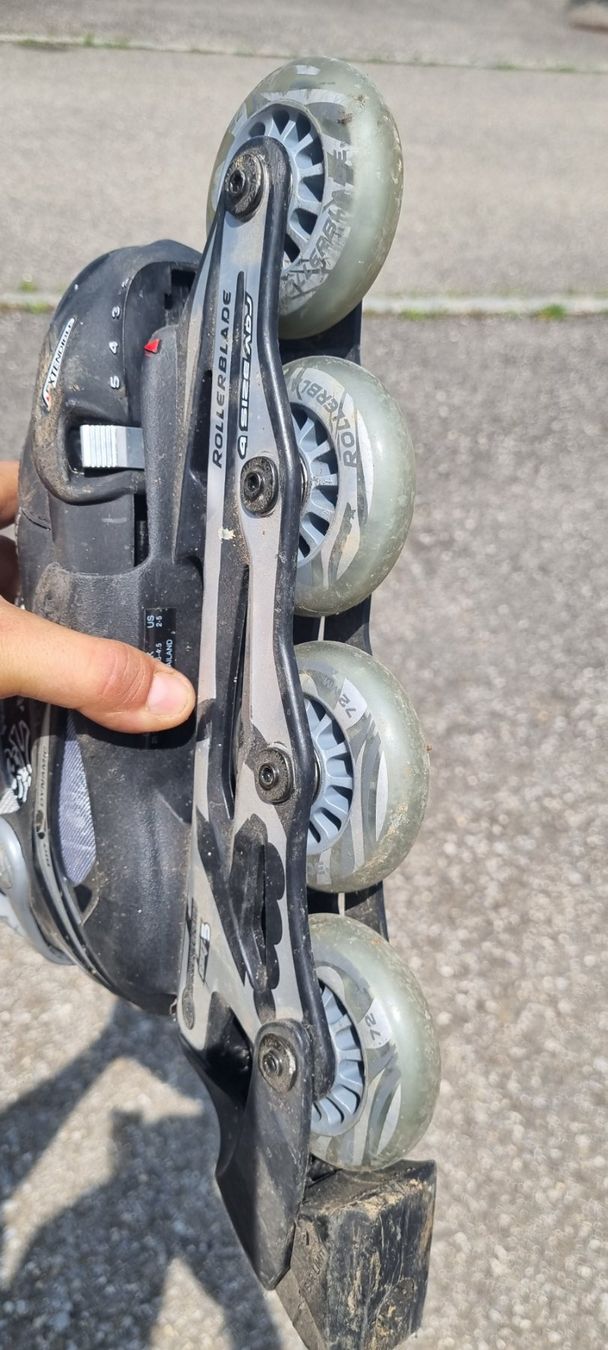 Inline-Skating & Rollschuhe: Patins à roulettes Rollerblade, édition "Prime Pirate" ! – Gebraucht aus Riaz von the_587p 2
