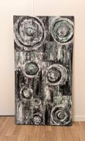 CC ART, CH Künstlerin, Acrylgemälde 65x120cm, auf Leinwand!
