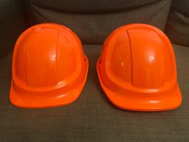 2 Bauhelme, Schutzhelme NEU