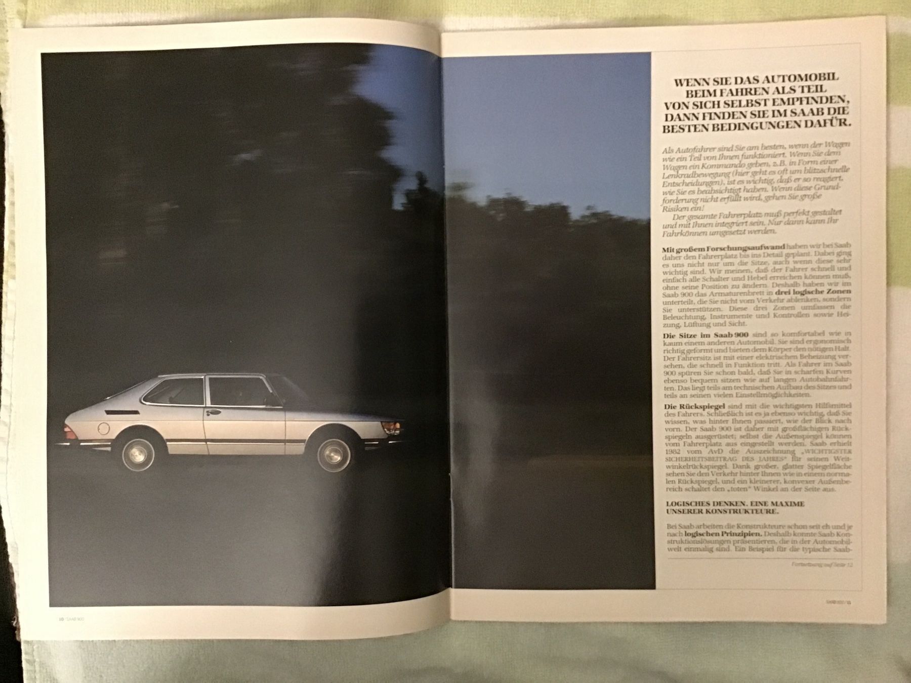 Saab Dokumente: Saab 900 Verkaufsprospekt 1983 – Gebraucht aus Scherzingen von Starseller62 3