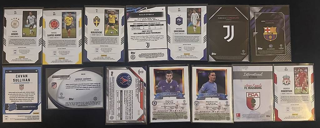 Sammelbilder & Trading cards: TOPPS/PANINI SOCCER CARDS LOT – Gebraucht aus Walliswil b.Wangen von Swiss-Trading-Bros 4