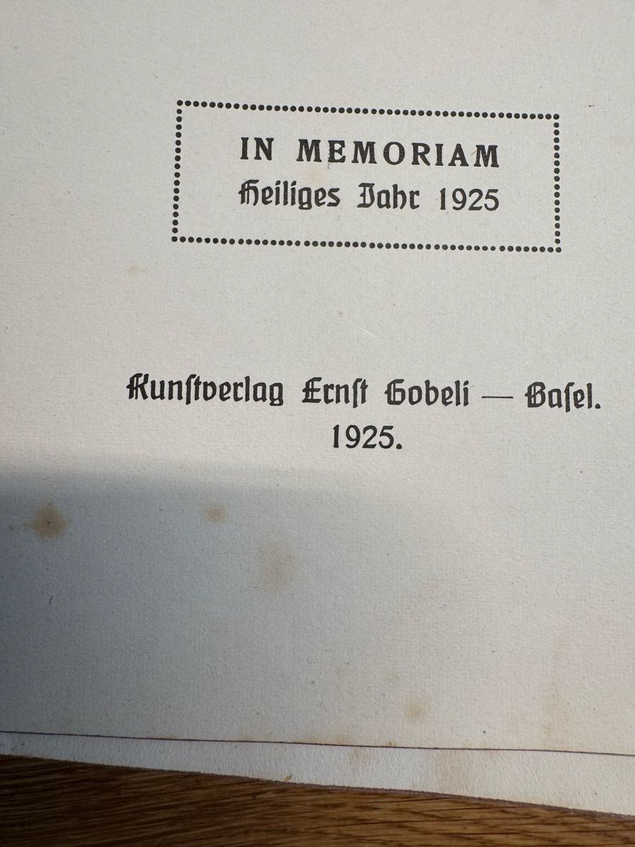 Libri: Antikes Buch Das goldene Katholikenbuch, 1925 – Usato da Niederbüren venduto da Oetschli 4