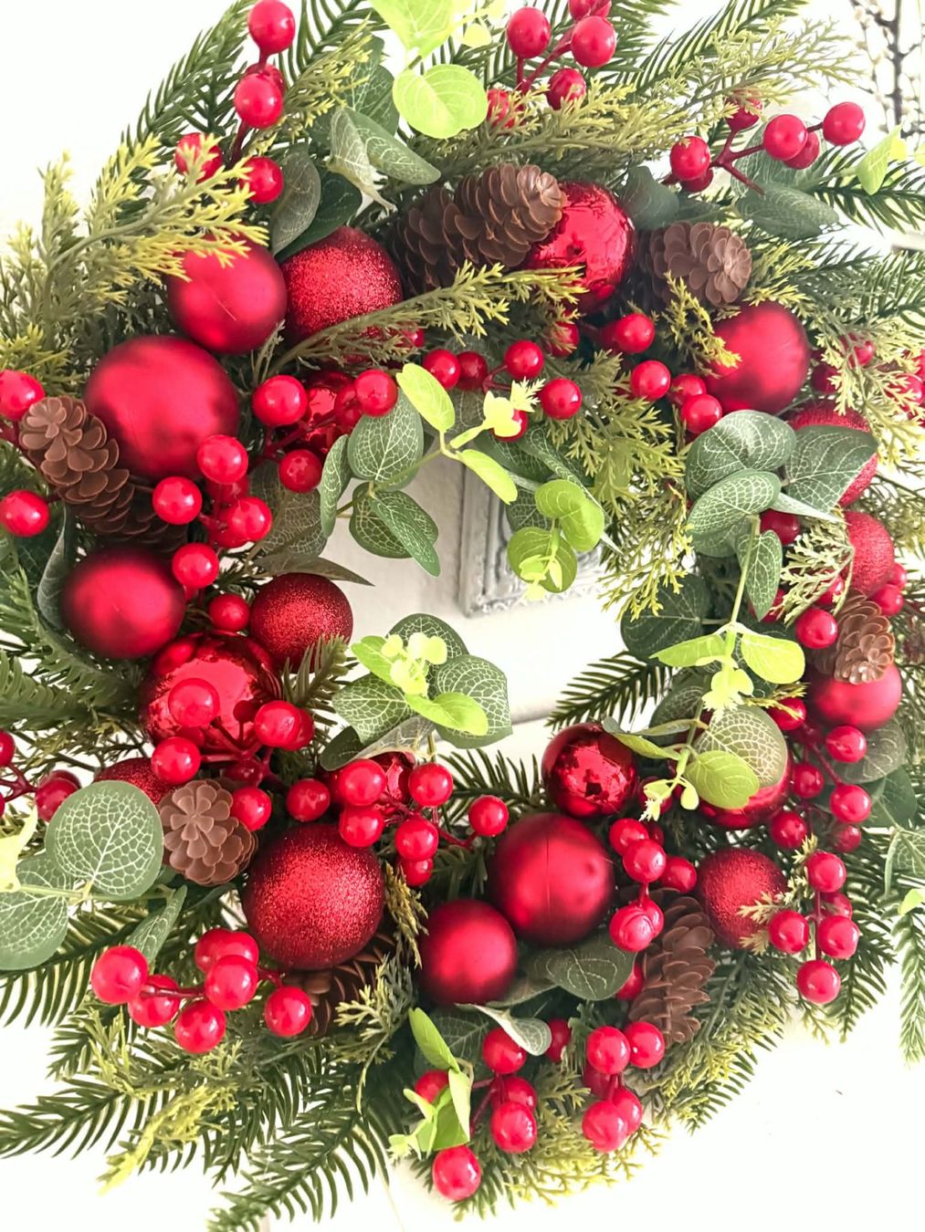 Alle Dekorationen: Weihnachtskranz gross 55 cm – Neu und originalverpackt aus Bern von Miraitrading 1