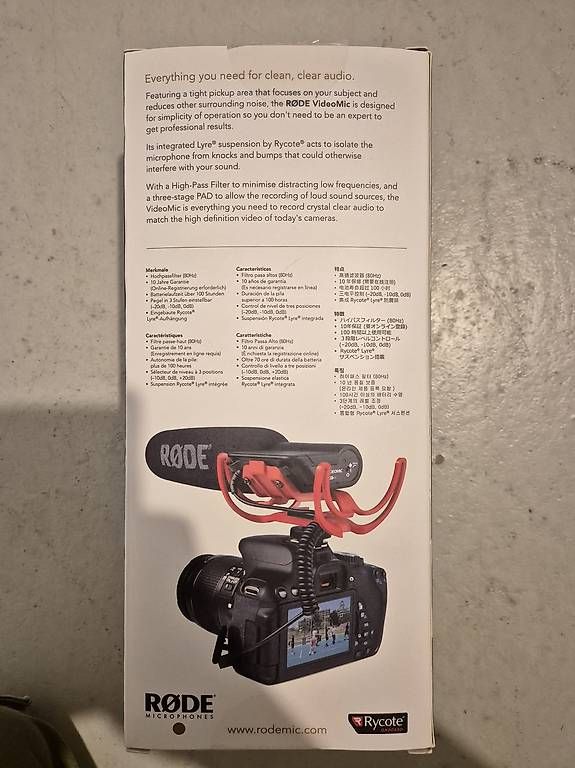 Microfoni: Rode Videomic in Top Zustand – Usato da Uster venduto da Marc0114 4