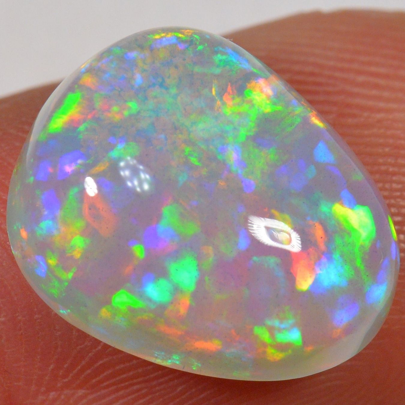 Edelsteine: 7 Karat - Regenbogen - Äthiopischer Welo Opal – Neu (gemäss Beschreibung) aus Rüti ZH von DeinOpal 3