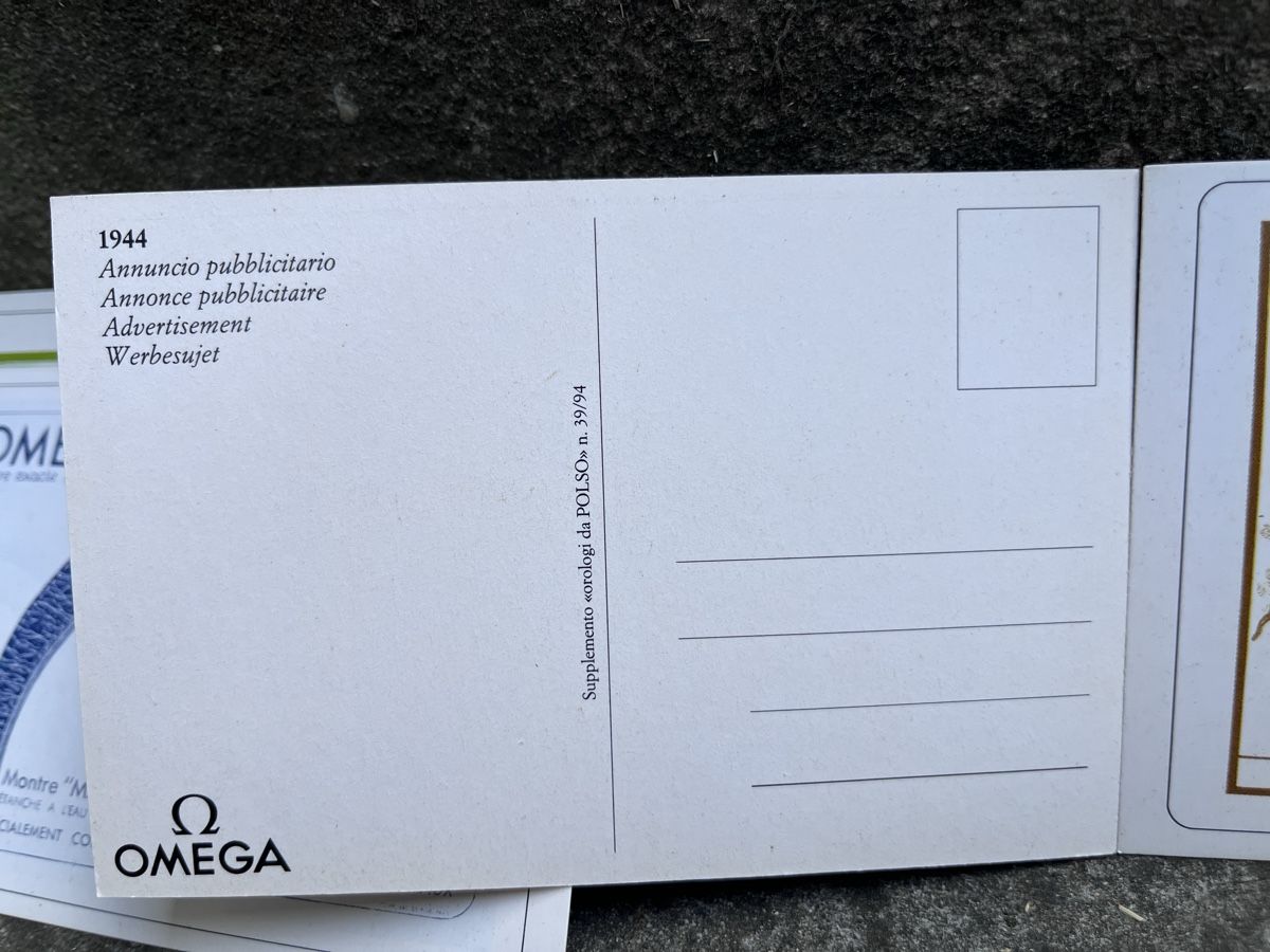 Cartes postales: Omega Werbe-Postkartenset 4 Stück – Neuf (Voir description) à Meinisberg par Berosos 5