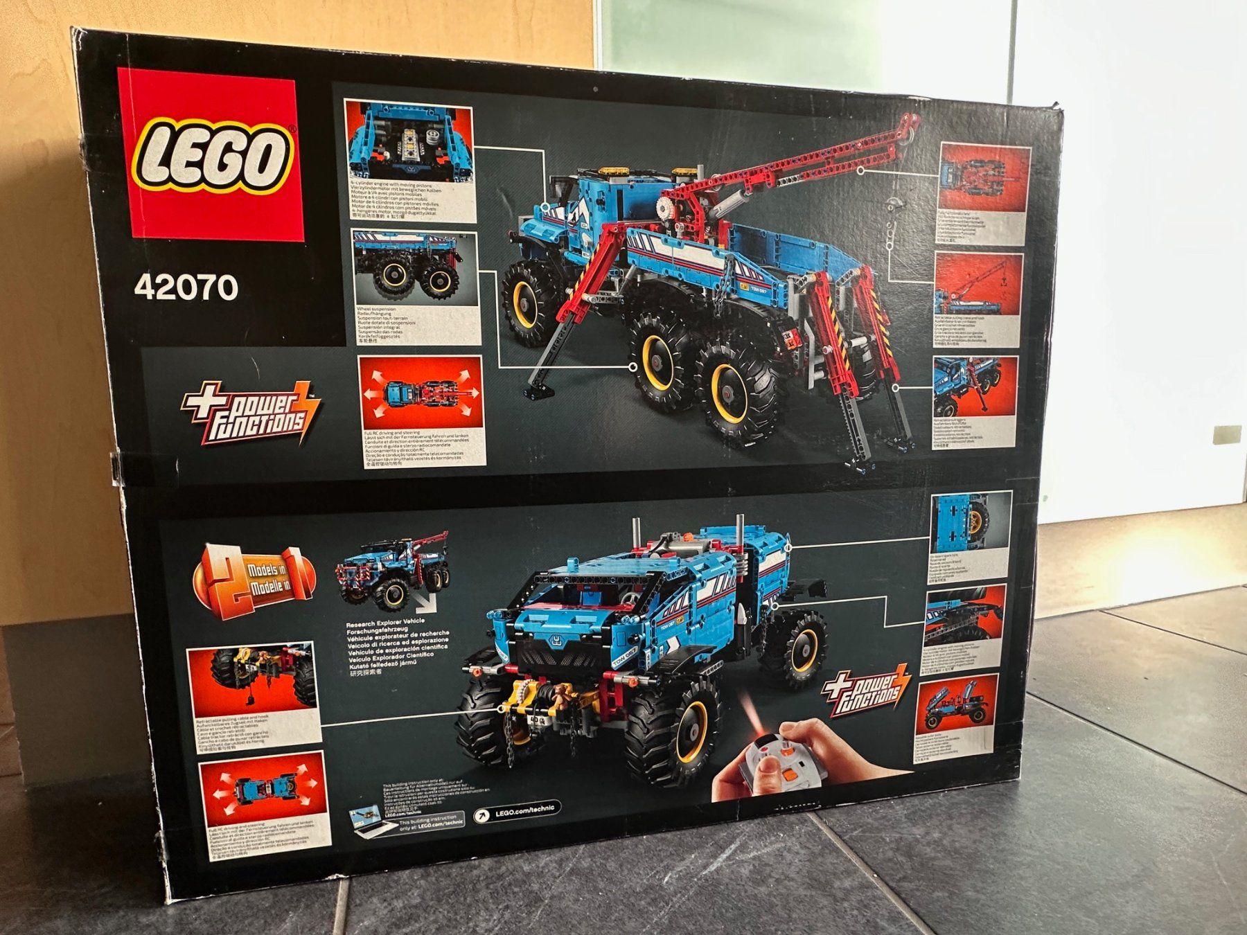 Technics Baukästen: Lego Technic Allrad-Abschleppwagen 42070 – Gebraucht aus Aettenschwil von Stockard 3