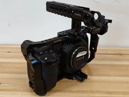 Blackmagic Pocket Cinema Camera 4K Set inkl Cage + Metabones