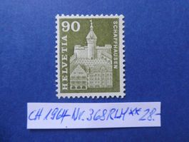 CH 1964 Nr. 368RLM postfrisch **