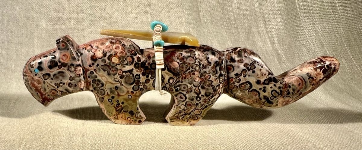 Figuren: Fétiche Zuni Authentique Puma en Jaspe Léopard Rareté – Neu (gemäss Beschreibung) aus Genève von DELIRBEADS 4