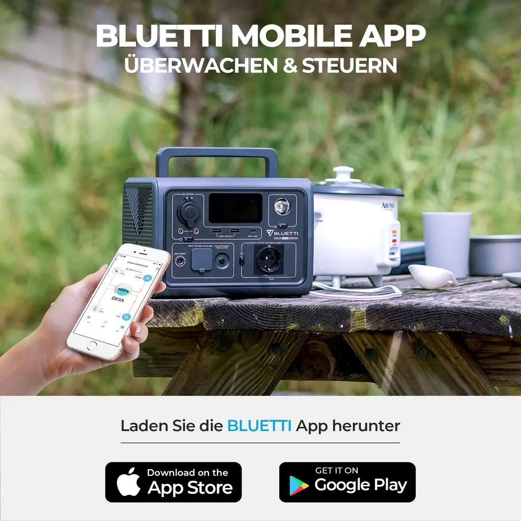 Generatori di corrente: BLUETTI 268Wh Tragbarer Stromerzeuger – Nuovo e nell'imballaggio originale da Winterthur venduto da aredo 2