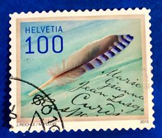 Nr.1566 Feder Sondermarken GESTEMPELT 2015  