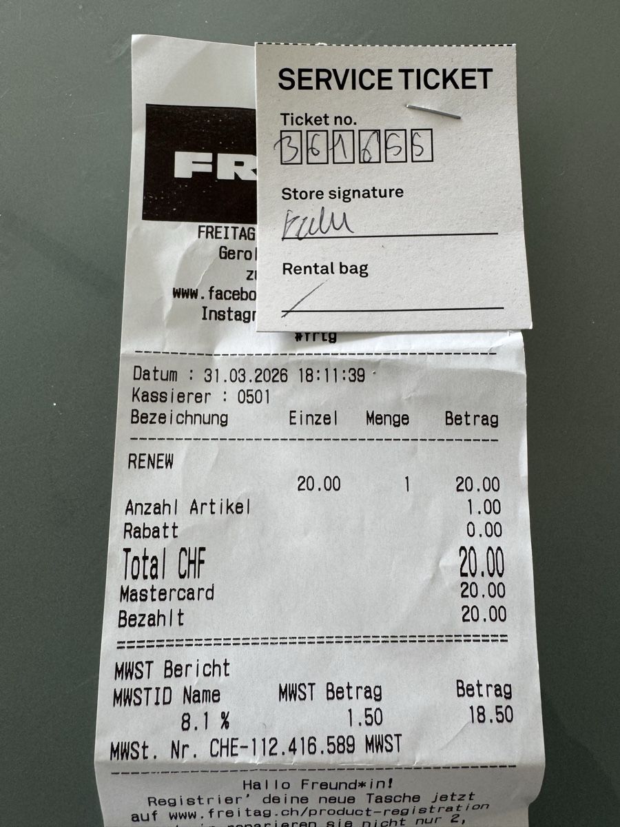 Freitag Borse: Freitag Tasche Nightclub – Usato da Herrliberg venduto da piz-nair 4