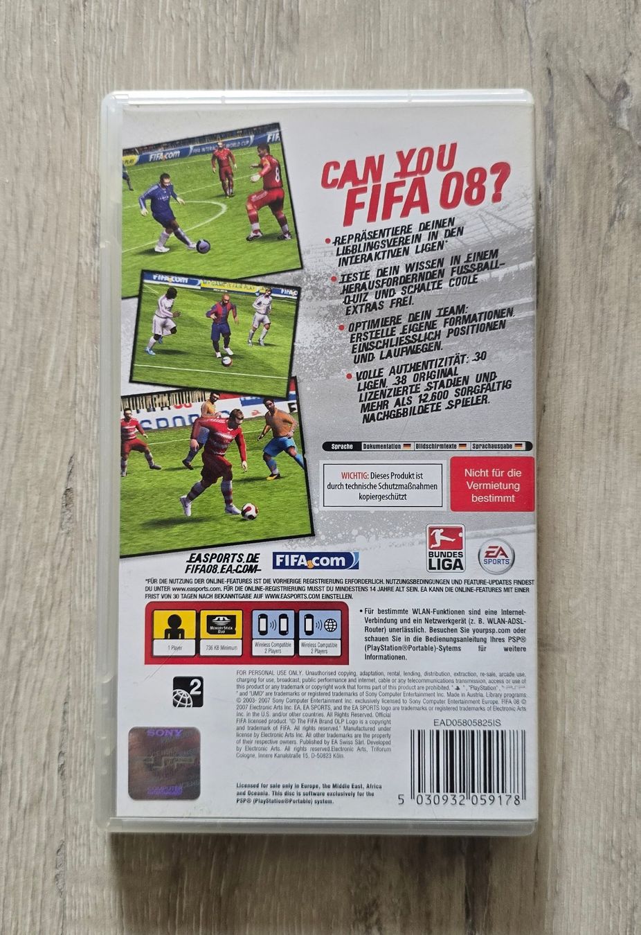 Giochi: FIFA 08 PSP – Usato da Lodrino venduto da LeoOliv 1