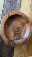 Holzteller Holzschahle aus Nussbaum