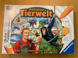 Tiptoi Abenteuer Tierwelt - Wissensspiel für Kinder.