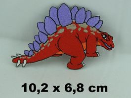 Dinosaurier - STEGOSAURUS - Aufnäher - Aufbügler  10,2x6,8cm