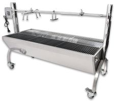 Beeketal Edelstahl Spanferkelgrill BBQ