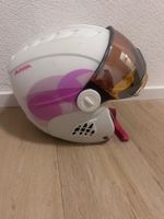 Skivisierhelm Alpina weiss lila gebraucht