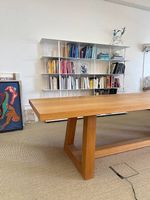 Massgefertigte Design-Büro oder Esstisch aus Eiche