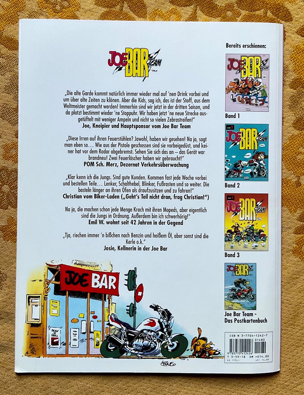 Fumetti: Jörg Bar Team Band Nr 3 von 1995 – Usato da Endingen venduto da nathan05 9