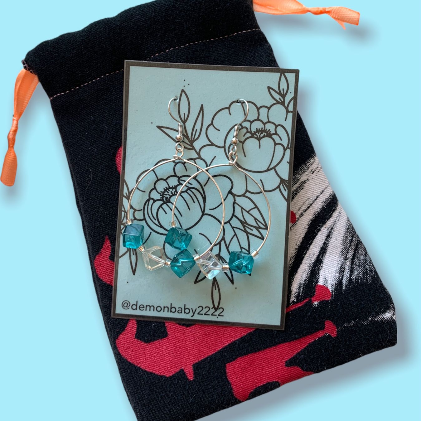 Boucles d'oreille: "Nati" earrings – Neuf avec emballage d'origine à Basel par demonbaby2222 1