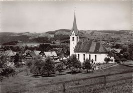 Mogelsberg, Kirche, um 1950